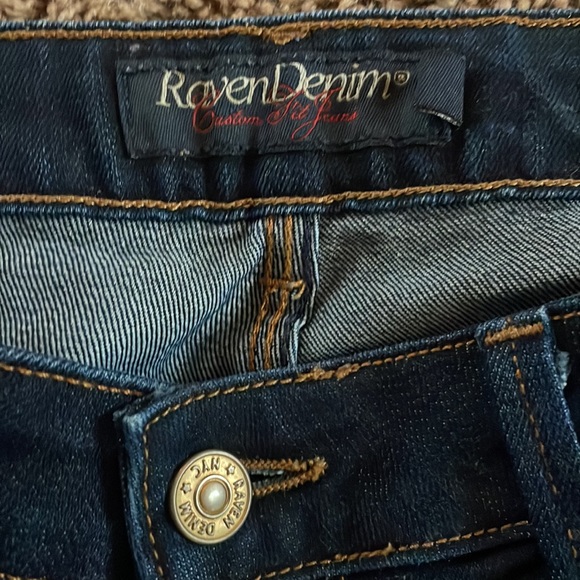 Raven Denim “Sadie” boot cut jeans size 28 - Picture 2 of 5